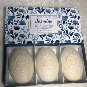 Jasmine Hand Soap Set - Blue and White